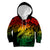 Aloha Hawaii Kid Hoodie Hammerhead Shark Tattoo Polynesian Summer - Reggae - Wonder Print Shop