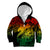 Aloha Hawaii Kid Hoodie Hammerhead Shark Tattoo Polynesian Summer - Reggae - Wonder Print Shop