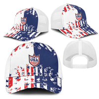 2026 Rugby Nations Series United States Mesh Trucker Cap Red Star And Stripes Pattern