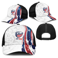 2026 Rugby Nations Series United States Baseball Net Cap Bald Eagle Heritage