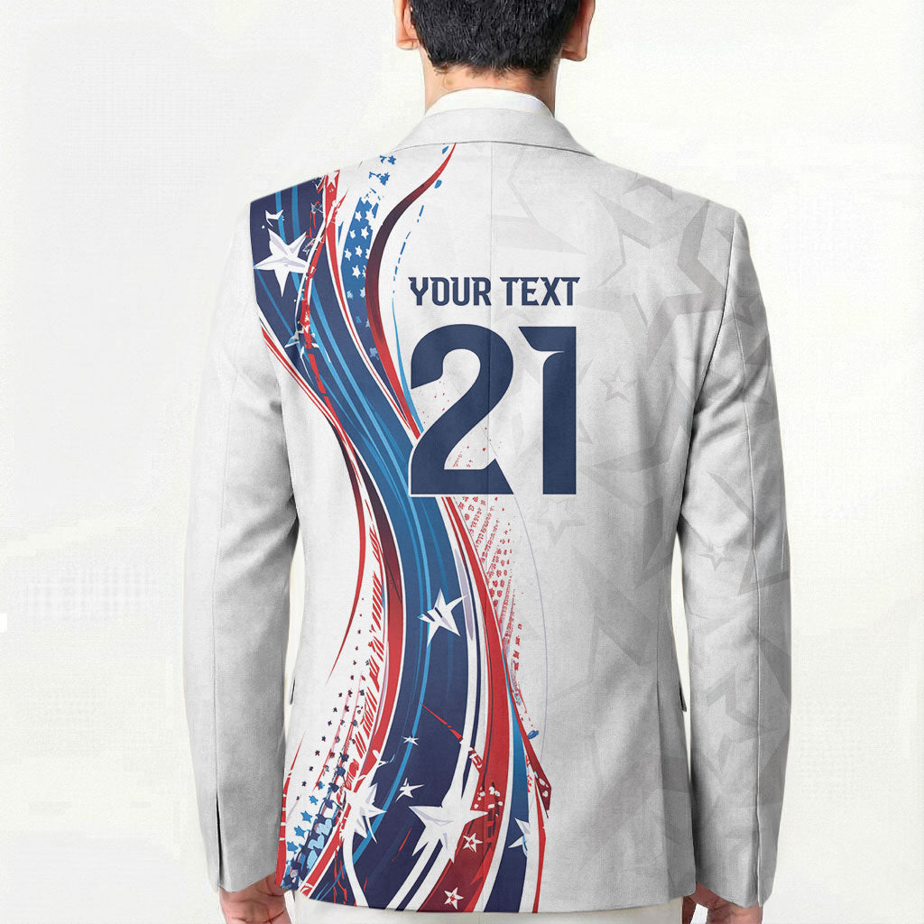 2026 Rugby Nations Series Custom United States Blazer Bald Eagle Heritage