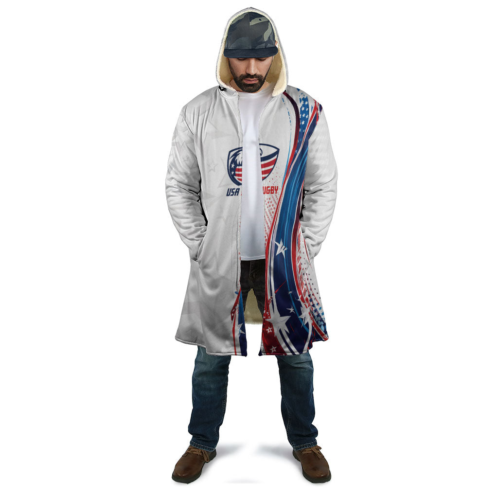 2026 Rugby Nations Series Custom United States Cloak Bald Eagle Heritage