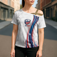 2026 Rugby Nations Series Custom United States Cross Shoulder Shirt Bald Eagle Heritage