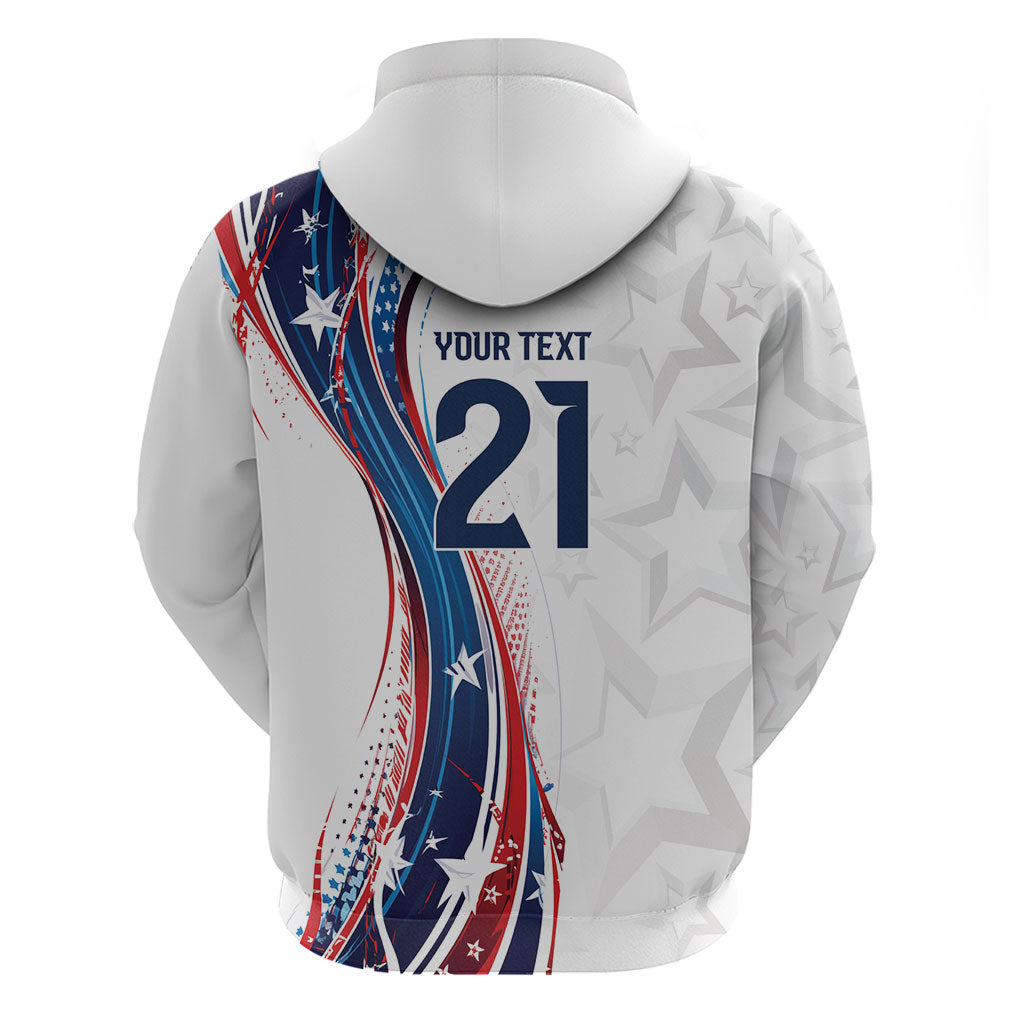 2026 Rugby Nations Series Custom United States Hoodie Bald Eagle Heritage