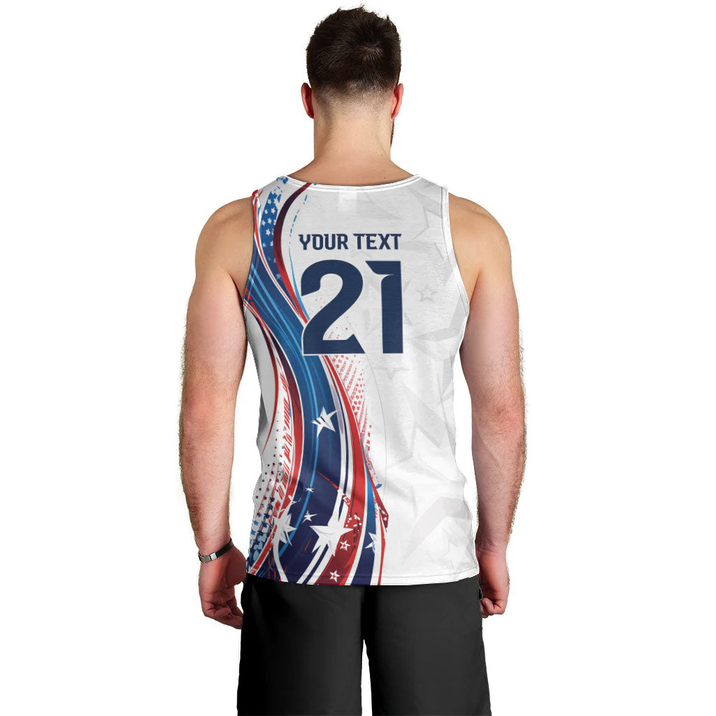 2026 Rugby Nations Series Custom United States Men Tank Top Bald Eagle Heritage