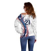 2026 Rugby Nations Series Custom United States Off Shoulder Sweater Bald Eagle Heritage