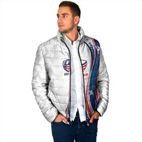 2026 Rugby Nations Series Custom United States Padded Jacket Bald Eagle Heritage