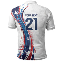 2026 Rugby Nations Series Custom United States Polo Shirt Bald Eagle Heritage