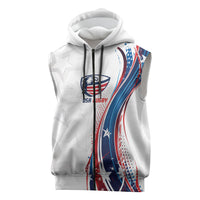 2026 Rugby Nations Series Custom United States Sleeveless Zip Hoodie Bald Eagle Heritage