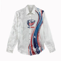 2026 Rugby Nations Series Custom United States Women Casual Shirt Bald Eagle Heritage