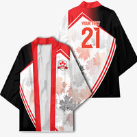 2026 Rugby Nations Series Custom Canada Kimono Les Rouges Maple Leaf