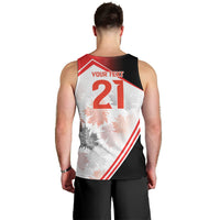 2026 Rugby Nations Series Custom Canada Men Tank Top Les Rouges Maple Leaf
