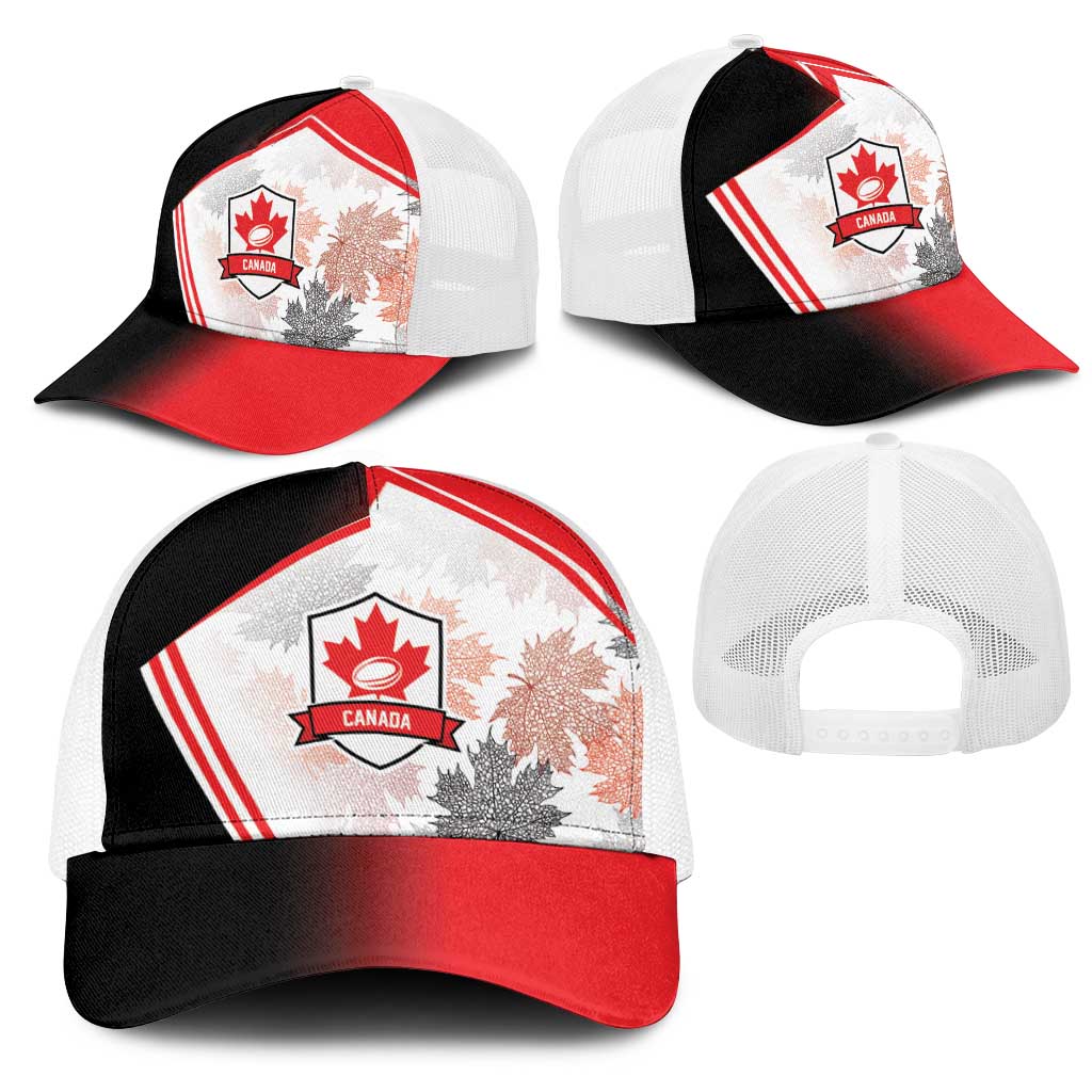 2026 Rugby Nations Series Canada Mesh Trucker Cap Les Rouges Maple Leaf