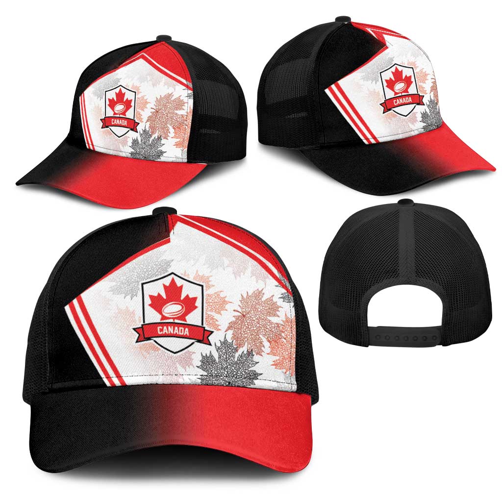 2026 Rugby Nations Series Canada Mesh Trucker Cap Les Rouges Maple Leaf
