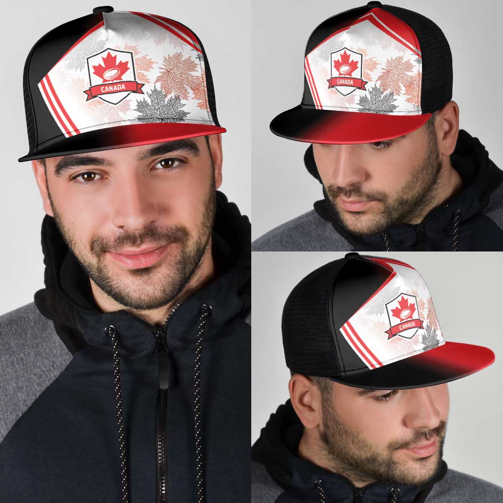 2026 Rugby Nations Series Canada Mesh Trucker Cap Les Rouges Maple Leaf