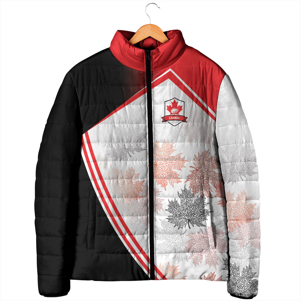 2026 Rugby Nations Series Custom Canada Padded Jacket Les Rouges Maple Leaf