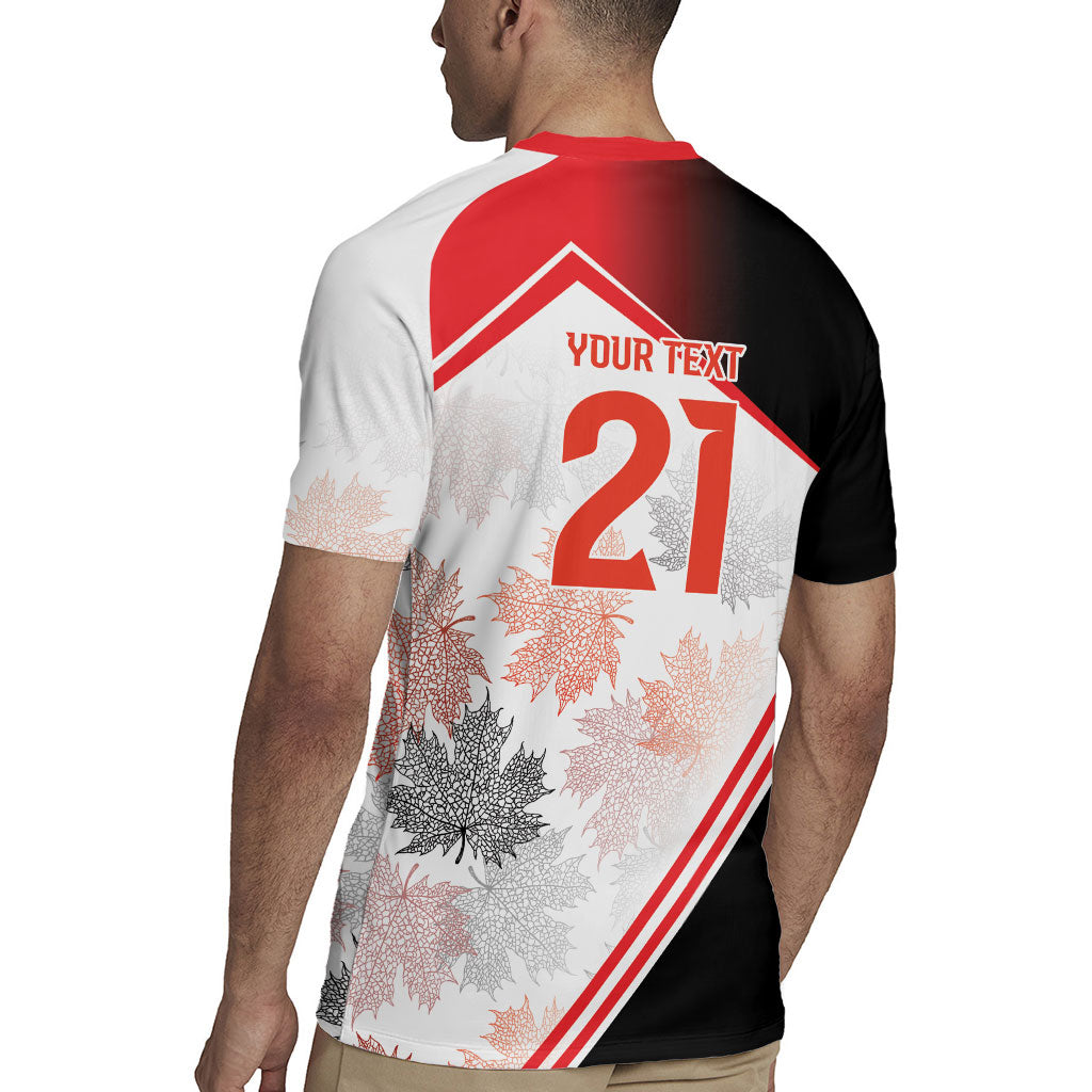 2026 Rugby Nations Series Custom Canada Rugby Jersey Les Rouges Maple Leaf
