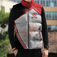 2026 Rugby Nations Series Custom Canada Sleeveless Puffer Jacket Les Rouges Maple Leaf