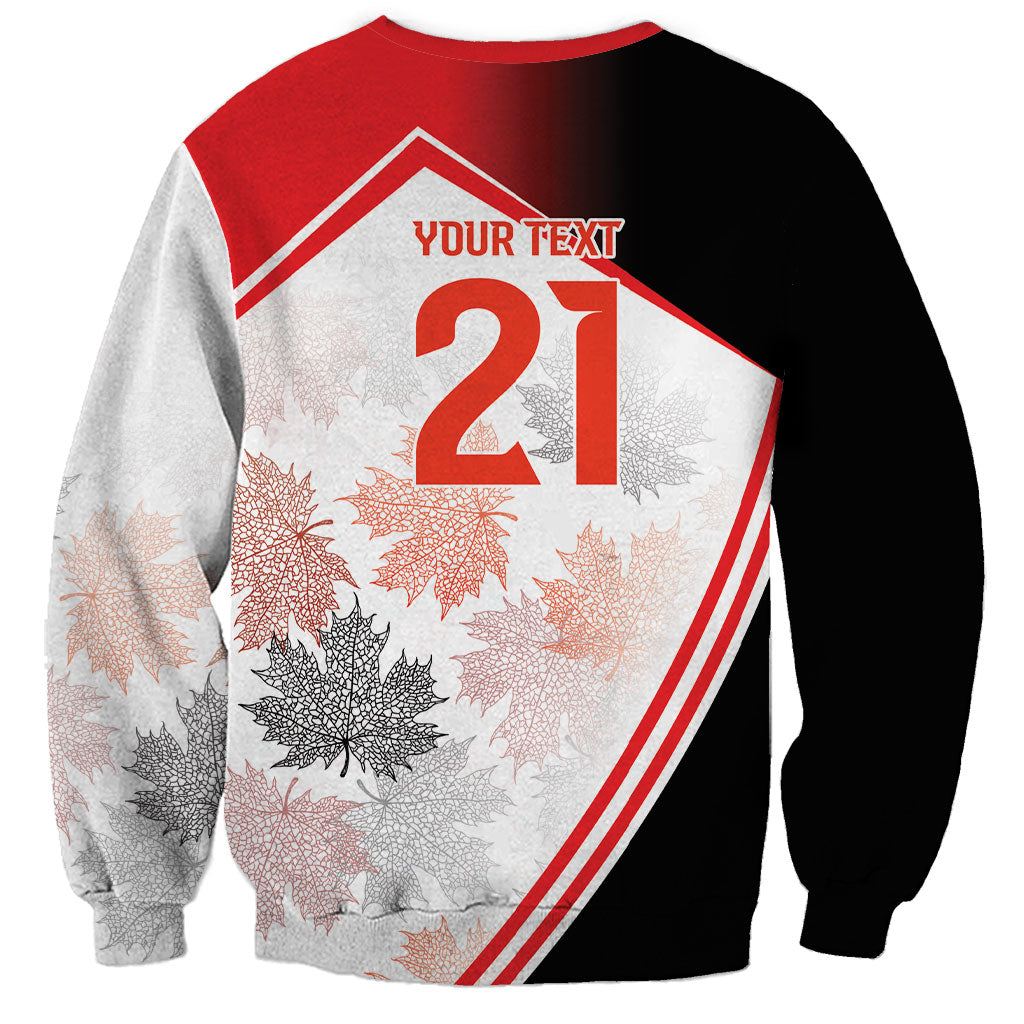 2026 Rugby Nations Series Custom Canada Sweatshirt Les Rouges Maple Leaf