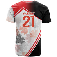 2026 Rugby Nations Series Custom Canada T Shirt Les Rouges Maple Leaf