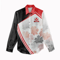 2026 Rugby Nations Series Custom Canada Women Casual Shirt Les Rouges Maple Leaf
