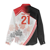 2026 Rugby Nations Series Custom Canada Women Casual Shirt Les Rouges Maple Leaf