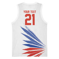 2026 Rugby Nations Series Custom Chile Basketball Jersey Los Condores Eagle Bold Stripes Pride