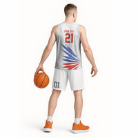 2026 Rugby Nations Series Custom Chile Basketball Jersey Los Condores Eagle Bold Stripes Pride