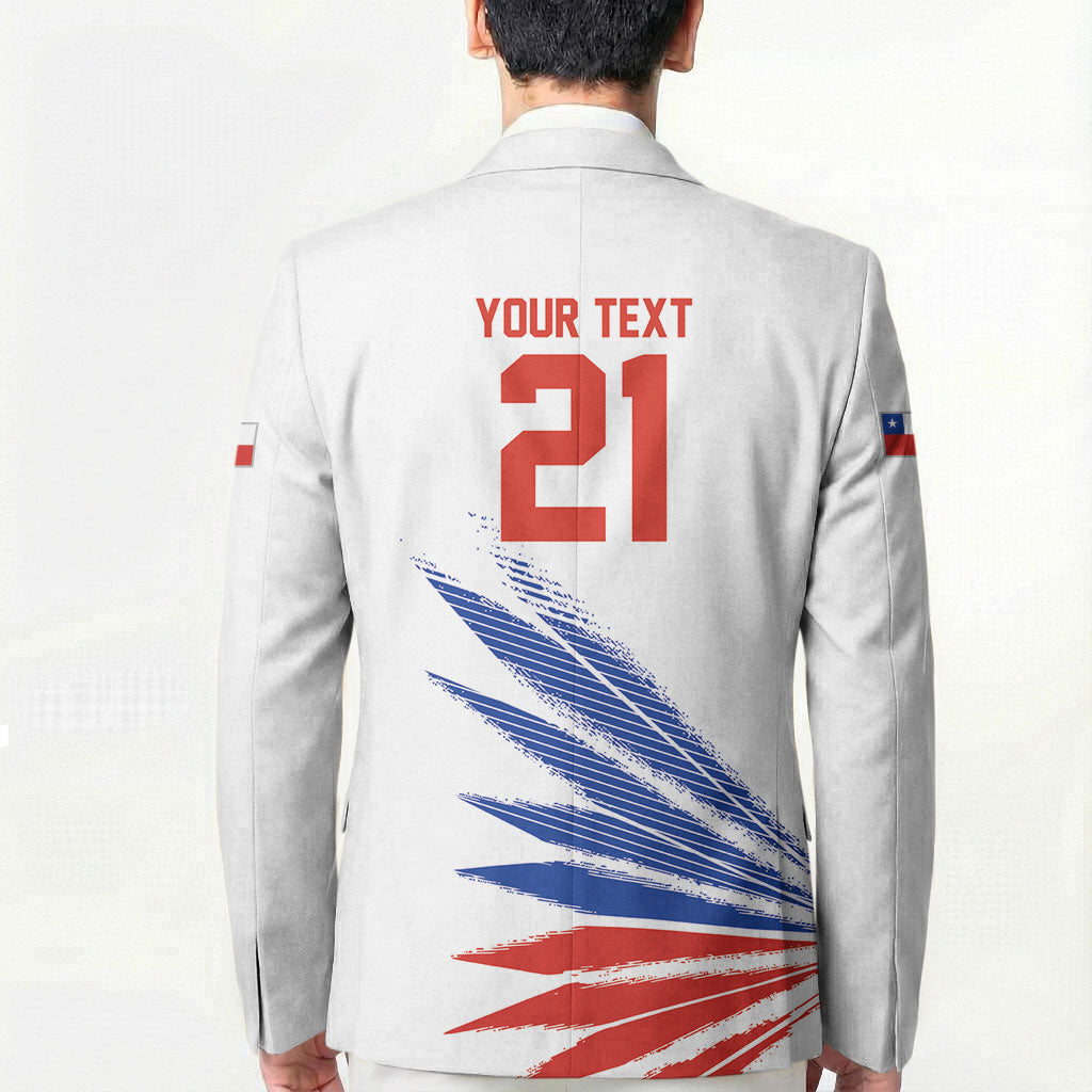 2026 Rugby Nations Series Custom Chile Blazer Los Condores Eagle Bold Stripes Pride
