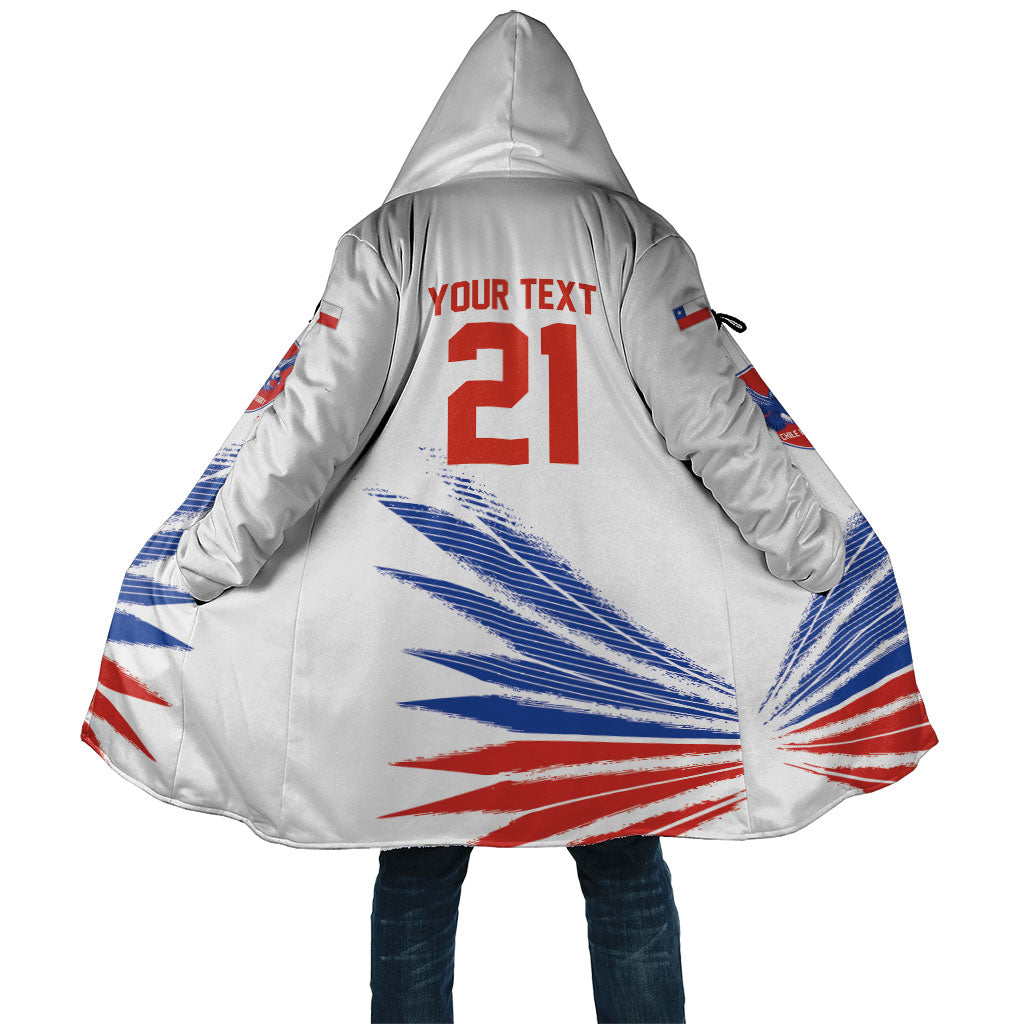 2026 Rugby Nations Series Custom Chile Cloak Los Condores Eagle Bold Stripes Pride