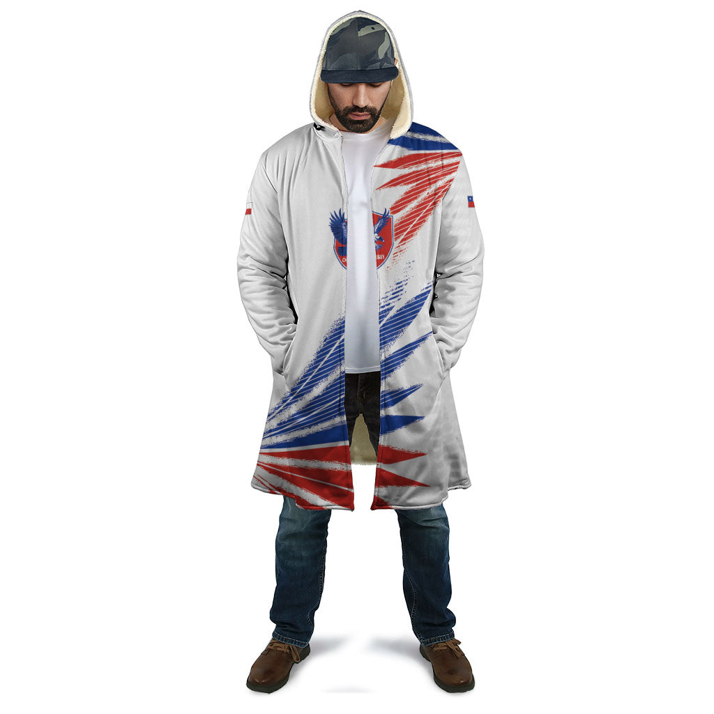 2026 Rugby Nations Series Custom Chile Cloak Los Condores Eagle Bold Stripes Pride