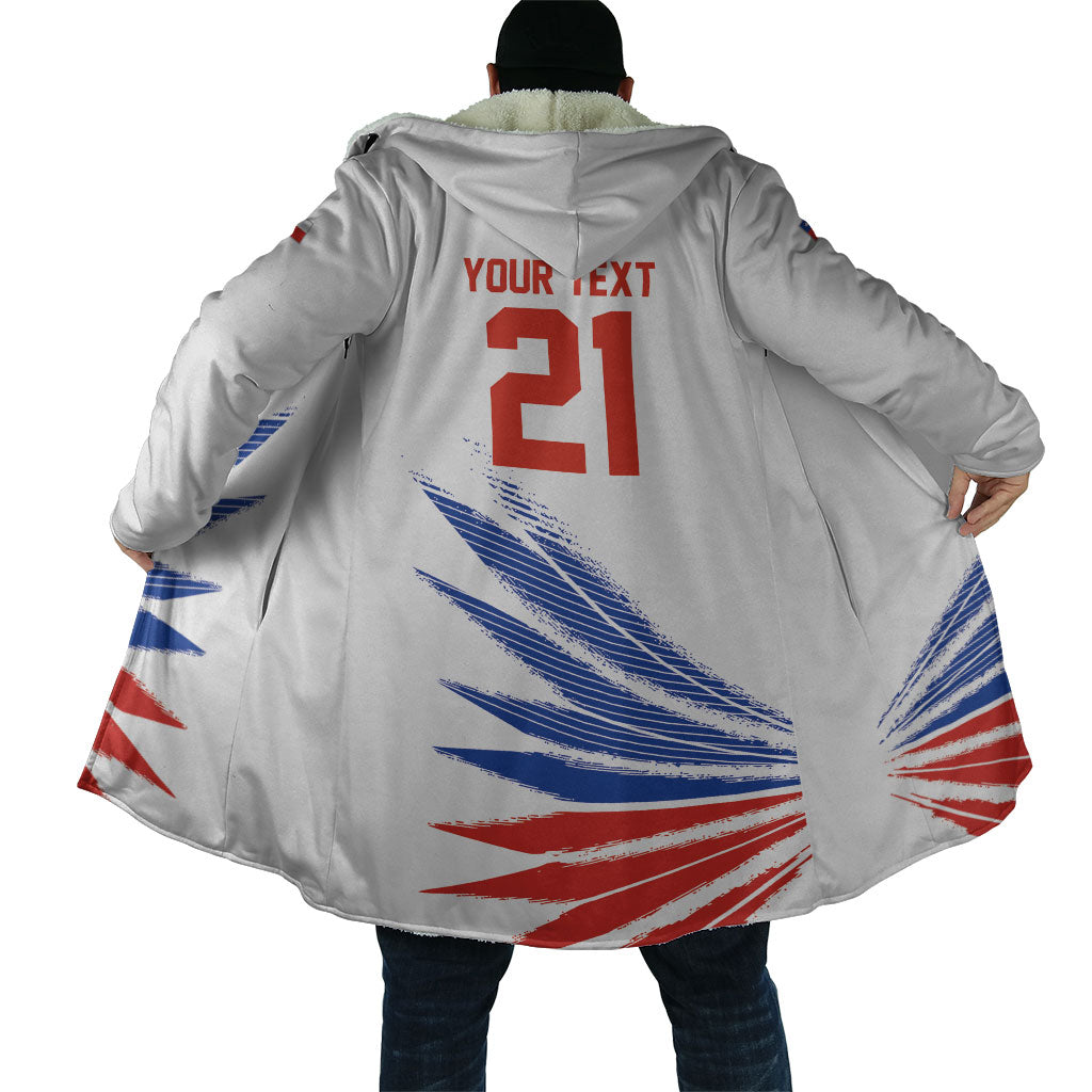 2026 Rugby Nations Series Custom Chile Cloak Los Condores Eagle Bold Stripes Pride