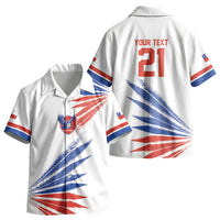 2026 Rugby Nations Series Custom Chile Kid Hawaiian Shirt Los Condores Eagle Bold Stripes Pride