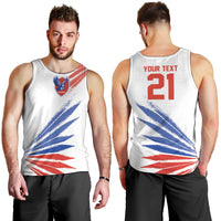 2026 Rugby Nations Series Custom Chile Men Tank Top Los Condores Eagle Bold Stripes Pride