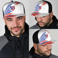 2026 Rugby Nations Series Chile Mesh Trucker Cap Los Condores Eagle Bold Stripes Pride