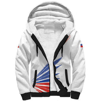 2026 Rugby Nations Series Custom Chile Sherpa Hoodie Los Condores Eagle Bold Stripes Pride