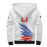 2026 Rugby Nations Series Custom Chile Sherpa Hoodie Los Condores Eagle Bold Stripes Pride