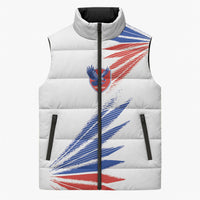 2026 Rugby Nations Series Custom Chile Sleeveless Puffer Jacket Los Condores Eagle Bold Stripes Pride
