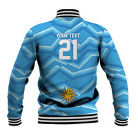 2026 Rugby Nations Series Custom Uruguay Baseball Jacket Los Teros Sun Of May