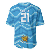 2026 Rugby Nations Series Custom Uruguay Baseball Jersey Los Teros Sun Of May