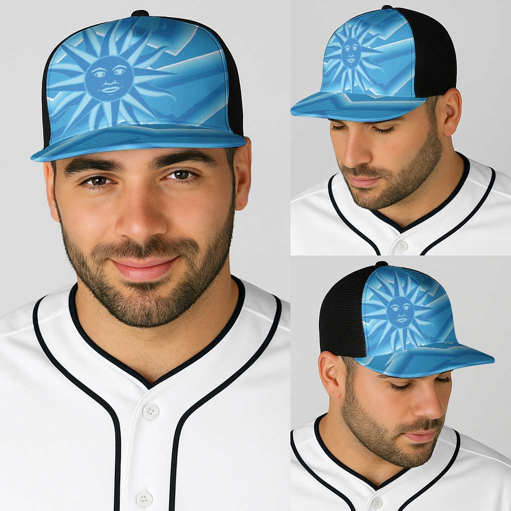 2026 Rugby Nations Series Uruguay Baseball Net Cap Los Teros Sun Of May