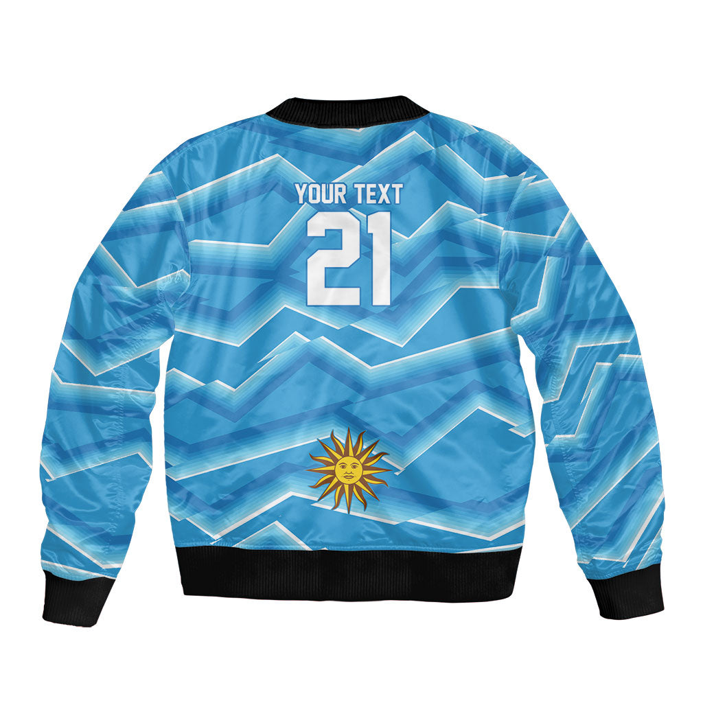 2026 Rugby Nations Series Custom Uruguay Bomber Jacket Los Teros Sun Of May