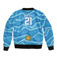 2026 Rugby Nations Series Custom Uruguay Bomber Jacket Los Teros Sun Of May