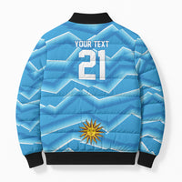 2026 Rugby Nations Series Custom Uruguay Bomber Puffer Jacket Los Teros Sun Of May