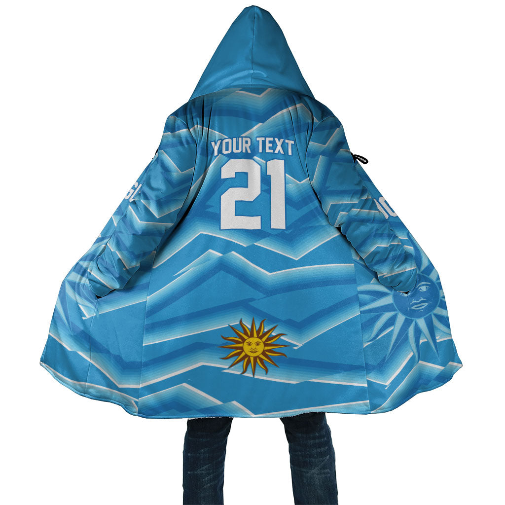 2026 Rugby Nations Series Custom Uruguay Cloak Los Teros Sun Of May