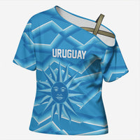 2026 Rugby Nations Series Custom Uruguay Cross Shoulder Shirt Los Teros Sun Of May
