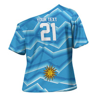 2026 Rugby Nations Series Custom Uruguay Cross Shoulder Shirt Los Teros Sun Of May