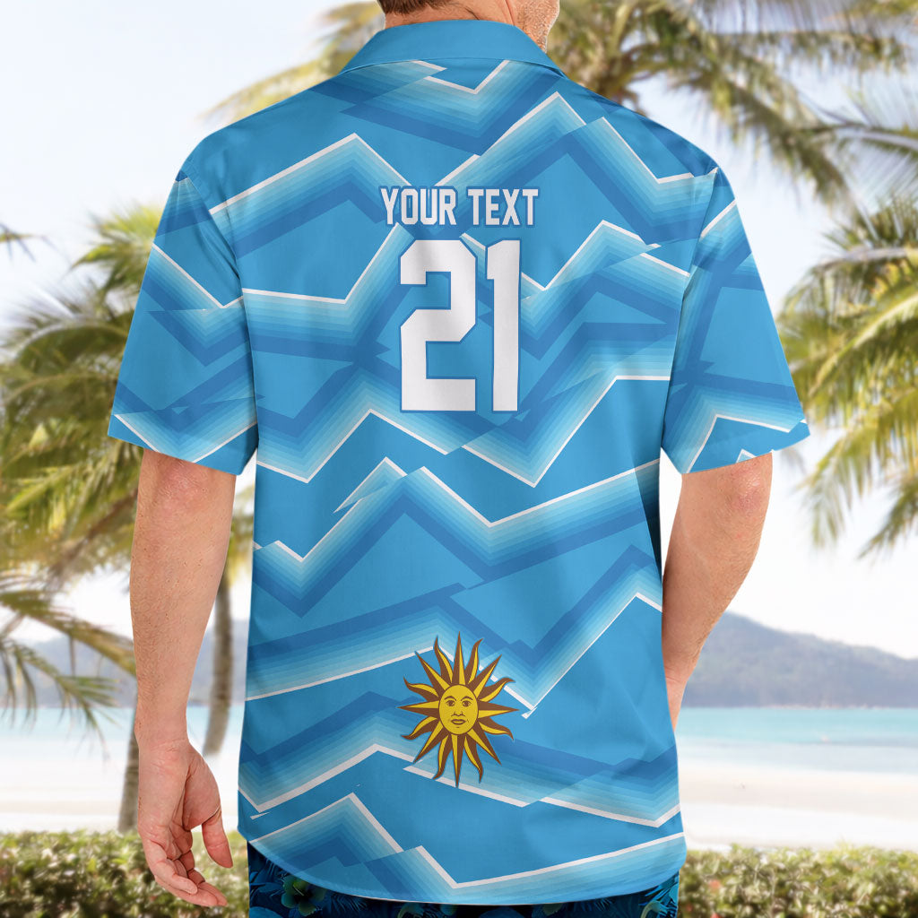 2026 Rugby Nations Series Custom Uruguay Hawaiian Shirt Los Teros Sun Of May