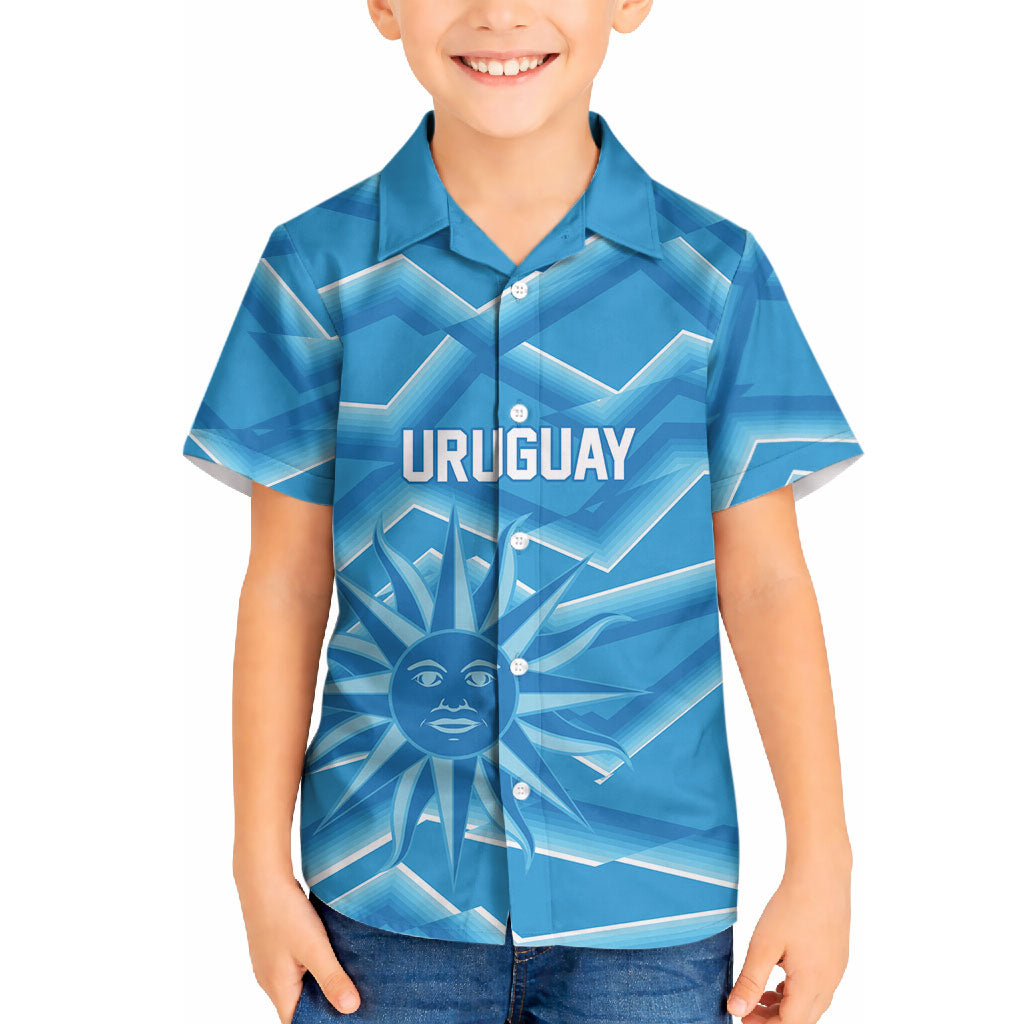 2026 Rugby Nations Series Custom Uruguay Hawaiian Shirt Los Teros Sun Of May