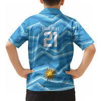 2026 Rugby Nations Series Custom Uruguay Hawaiian Shirt Los Teros Sun Of May